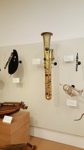 The ophicleide is a predecessor to the tuba from the early 1800s.